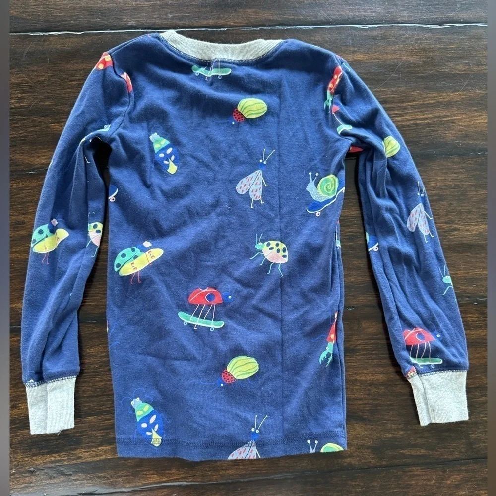 MINI BODEN Cozy Long John Fitted Pajama Top 6 yr